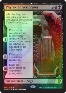 Phyrexian Scriptures (Dominaria Prerelease)