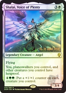 Shalai, Voice of Plenty (Dominaria Prerelease)