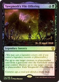 Yawgmoth's Vile Offering (Dominaria Prerelease)