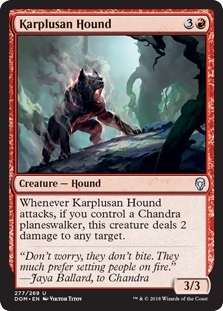 Karplusan Hound (Planeswalker Deck)