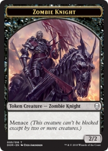 Zombie Knight Token (5/16)