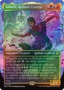 Saheeli, Radiant Creator (Borderless)