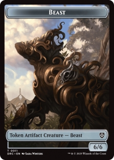 Construct Token (012) // Beast Token (011)