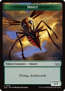 Insect Token (012) // Spider Token (016)