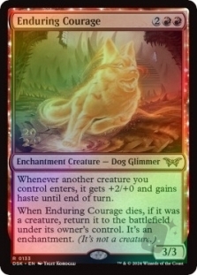 Enduring Courage (Duskmourn: House of Horror Prerelease)