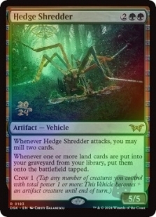 Hedge Shredder (Duskmourn: House of Horror Prerelease)