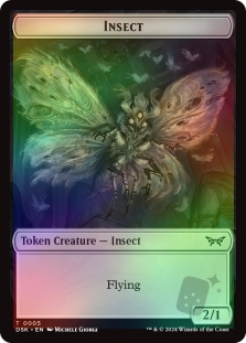 Insect Token (005) // Manifest Token (018)