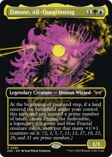 Zimone, All-Questioning (Borderless)