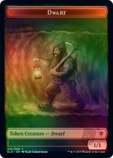 Dwarf Token (7/20) // Food Token (random)