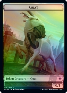 Goat Token (1/20) // Food Token (random)