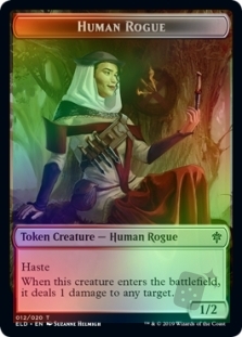 Human Rogue Token (12/20) // Food Token (random)