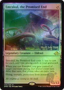 Emrakul, the Promised End (Eldritch Moon Prerelease)