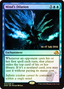Mind's Dilation (Eldritch Moon Prerelease)