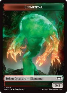 Beast Token (06) // Elemental Token (08)