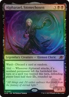 Alpharael, Stonechosen