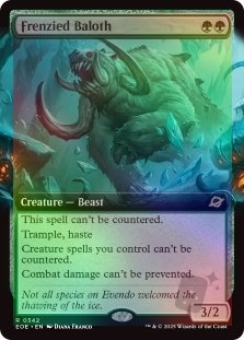 Frenzied Baloth (Extended Art)