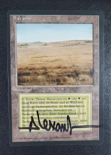 Savannah (German) (Signed)(NM) P825540
