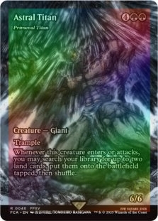 Astral Titan (Primeval Titan) (Showcase)