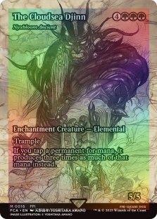 The Cloudsea Djinn (Nyxbloom Ancient) (Showcase)