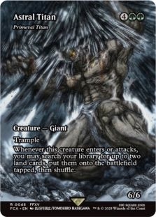 Astral Titan (Primeval Titan) (Showcase)