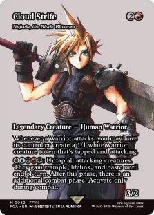 Cloud Strife (Najeela, the Blade-Blossom) (Showcase)