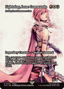 Lightning, Lone Commando (Isshin, Two Heavens as One) (Showcase)