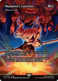 Shantotto's Coercion (Diabolic Intent) (Showcase)