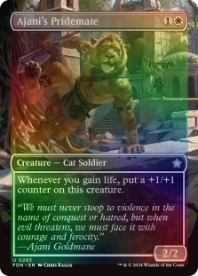 Ajani's Pridemate (Borderless)