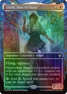 Giada, Font of Hope (Borderless) (Mana Foil)