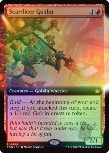 Searslicer Goblin (Extended Art)