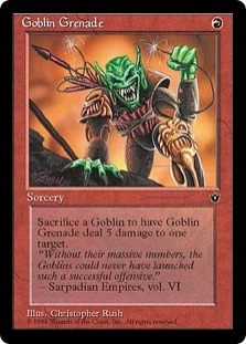 Goblin Grenade (Christopher Rush)