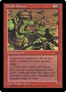 Orcish Veteran (Douglas Shuler)