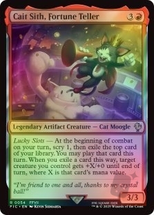 Cait Sith, Fortune Teller (Surge Foil)