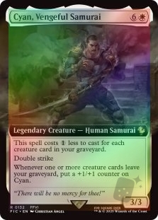 Cyan, Vengeful Samurai (Extended Art)