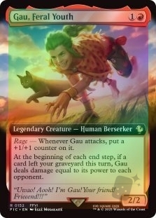Gau, Feral Youth (Extended Art)