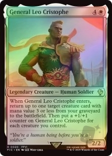 General Leo Cristophe (Surge Foil)