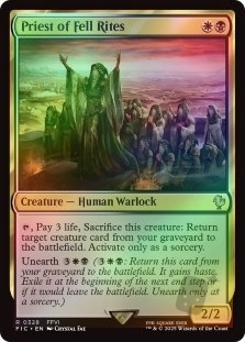 Priest of Fell Rites (Surge Foil)