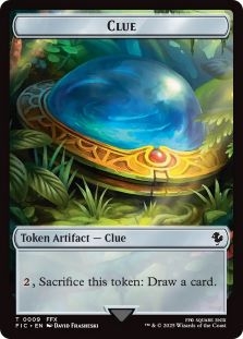 Clue Token (009) // Treasure Token (023)
