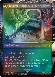 Balamb Garden, SeeD Academy (Borderless) // Balamb Garden, Airborne (Borderless)
