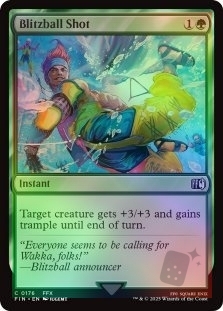 Blitzball Shot