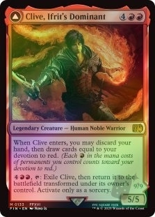 Clive, Ifrit's Dominant // Ifrit, Warden of Inferno