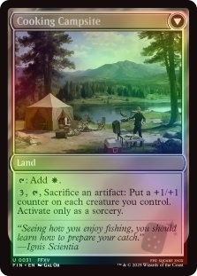 Sidequest: Catch a Fish // Cooking Campsite
