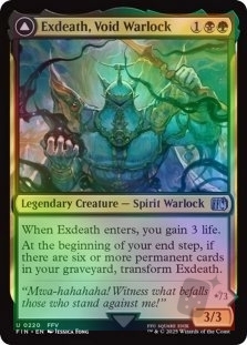 Exdeath, Void Warlock // Neo Exdeath, Dimension's End