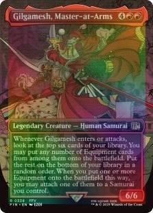 Gilgamesh, Master-at-Arms (Borderless)