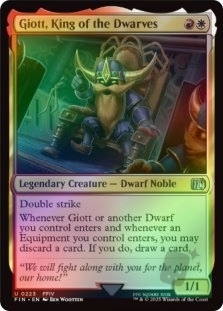 Giott, King of the Dwarves