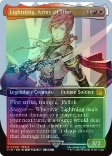 Lightning, Army of One (Borderless) (400)