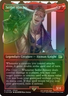 Seifer Almasy (Borderless) (Surge Foil) (534)