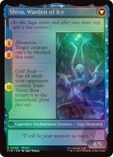 Jill, Shiva's Dominant // Shiva, Warden of Ice