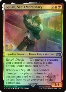 Squall, SeeD Mercenary (Final Fantasy Prerelease)