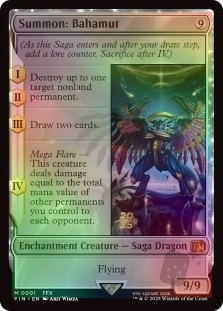 Summon: Bahamut (Final Fantasy Prerelease)